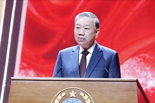 Tổng Bí thư Tô Lâm dự Lễ kỷ niệm 80 năm Ngày truyền thống lực lượng Tình báo CAND
