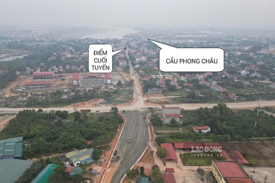 Bổ sung vốn cho Phú Thọ mở rộng đường nối cầu Phong Châu với đường liên vùng