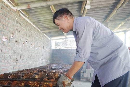 Bếp người nông dân Hưng Yên đỏ lửa suốt tháng Chạp, nướng gần 1 tấn cá mỗi ngày, nghề cũ bỗng thành nguồn thu bạc triệu