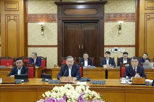 Tổng Bí thư Tô Lâm: Tuyệt đối không xảy ra tình trạng du Xuân kéo dài, lơ là nhiệm vụ