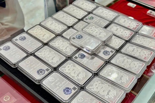 Giá bạc hôm nay 26/2/2026: Tăng liên tục ngày vía Thần Tài