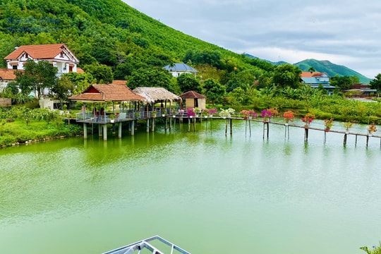 Một khu vườn đặc biệt ở Hoành Bồ bất ngờ thành điểm trải nghiệm thu hái, câu cá, nướng gà giữa lòng Quảng Ninh