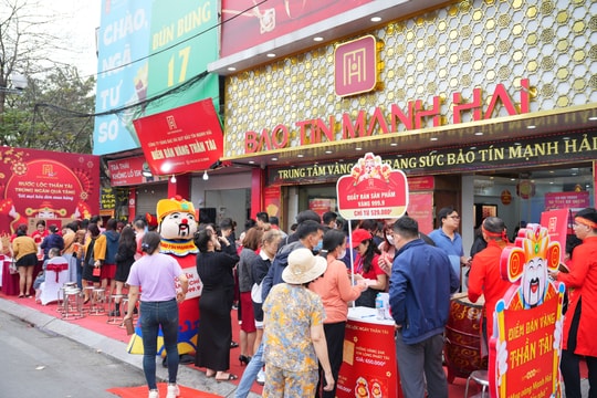 Giữa mùa Vía Thần Tài sôi động, Bảo Tín Mạnh Hải tăng vốn điều lệ