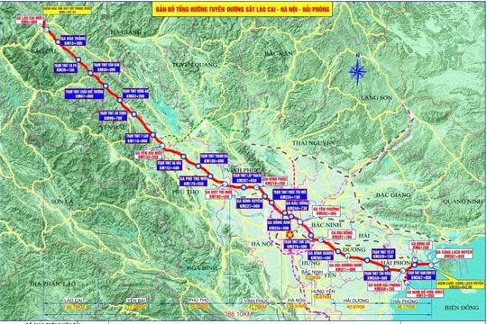 Bắc Ninh đẩy nhanh tiến độ dự án đường sắt lớn chuẩn bị đi qua với hai nhà ga