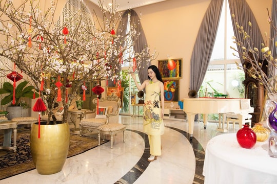 Mỹ nhân Vbiz sống trong biệt thự 1.000m² lộng lẫy như cung điện, mỗi góc đều toát lên phong cách thượng lưu