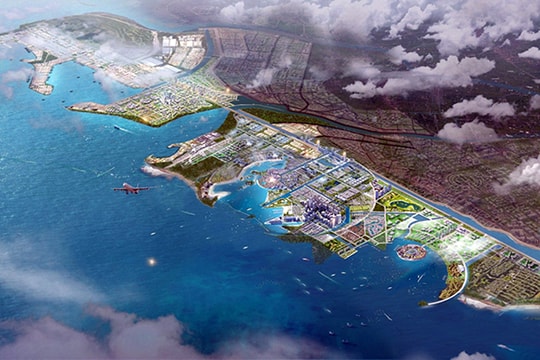 Tại Ninh Bình, một khu vực ven biển gồm 4 xã sau sáp nhập đang được chuẩn bị cho bước phát triển mới