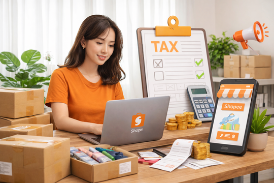 Hàng triệu người bán hàng online trên Shopee cần lưu ý quy định thuế mới