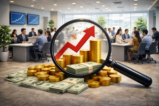 Lãi suất cho vay được dự báo có thể tăng thêm 1–3%, vượt 8%/năm