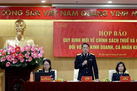 Quy định mới về thuế đối với hộ kinh doanh, cá nhân kinh doanh