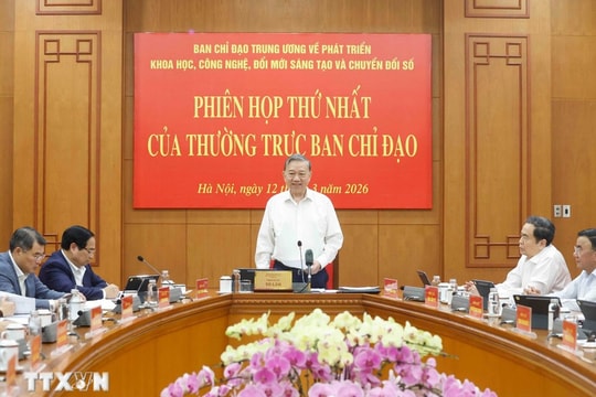 Tổng Bí thư Tô Lâm: Triển khai Nghị quyết 57 phải quyết liệt, bài bản hơn, gắn với kết quả cụ thể