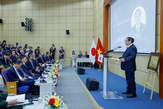 Thủ tướng dự Diễn đàn tầm nhìn vũ trụ Việt Nam - Nhật Bản và khánh thành Trung tâm Vũ trụ Việt Nam