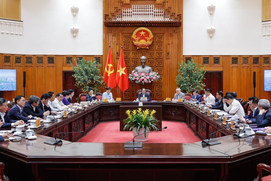 Thường trực Chính phủ làm việc với Hà Nội về Quy hoạch tổng thể Thủ đô tầm nhìn 100 năm