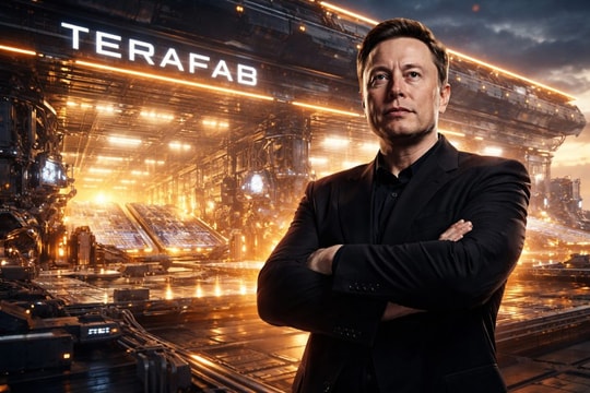 Siêu dự án TeraFab của tỷ phú Elon Musk sắp hoạt động với quy mô hàng trăm tỷ chip