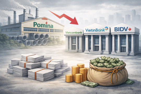 Thép Pomina nợ hơn 4.000 tỷ tại Vietcombank, VietinBank, BIDV, cổ đông lớn bán cổ phiếu trả nợ thay