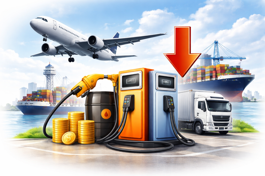 Đề xuất giảm 50% phí bay, hạ thuế xăng dầu để “giải cứu” doanh nghiệp vận tải