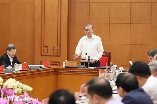 Tổng Bí thư Tô Lâm: Kiên quyết ngăn chặn, đẩy lùi tham nhũng, lãng phí, tiêu cực