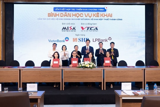 SHB tham gia hỗ trợ hộ kinh doanh kê khai thuế minh bạch