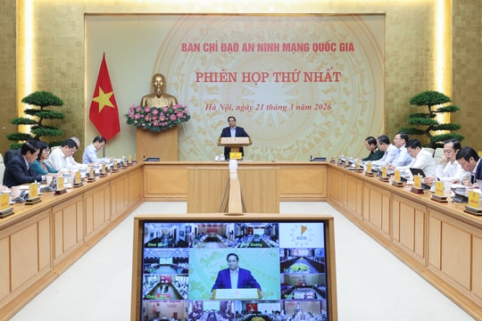 Thủ tướng: Bảo vệ an ninh mạng, an ninh dữ liệu là yêu cầu cấp bách, thường xuyên, trọng yếu