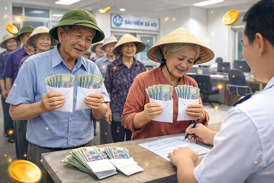 Người nghỉ hưu trước 1/7 có thể được tăng lương hưu 2 lần trong năm 2026