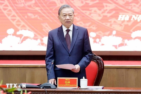 Tổng Bí thư Tô Lâm: Ban Thường vụ Thành ủy Hà Nội cần tiếp tục phát huy cao độ tinh thần làm việc quyết liệt