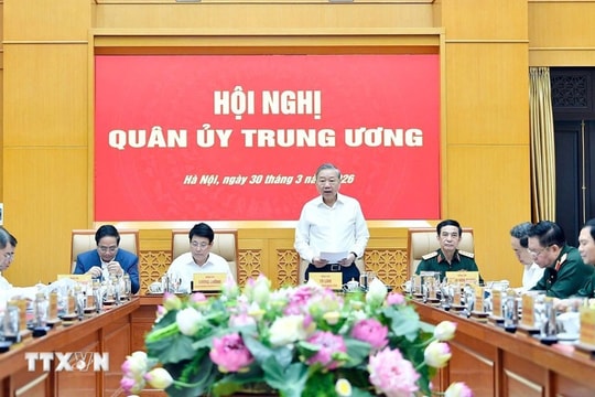 Tổng Bí thư Tô Lâm chủ trì Hội nghị Quân ủy Trung ương