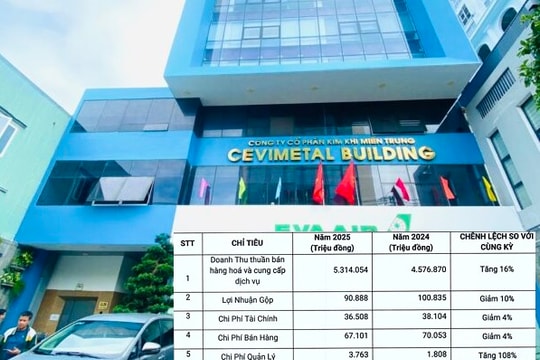 Doanh thu tăng hai chữ số, Kim khí Miền Trung vẫn ghi nhận lợi nhuận đi lùi