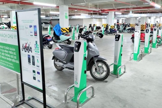 Thúc đẩy phát triển hạ tầng trạm sạc xe điện tại các khu chung cư