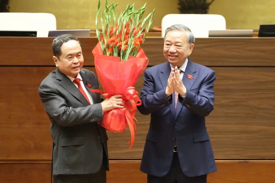 Đồng chí Trần Thanh Mẫn tái đắc cử chức vụ Chủ tịch Quốc hội