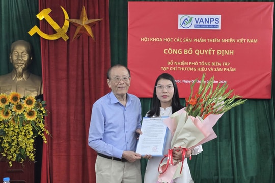 Bổ nhiệm Phó Tổng Biên tập Tạp chí Thương hiệu và Sản phẩm