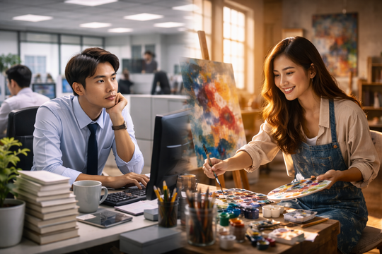 Làm việc ổn định hay theo đuổi đam mê? Khi phong cách sống của người trẻ đứng trước lựa chọn khó nhất
