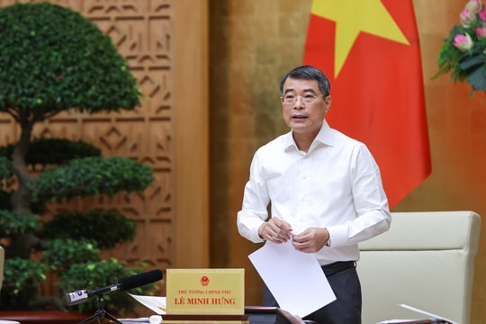 Thủ tướng Lê Minh Hưng chủ trì cuộc họp của Thường trực Đảng ủy Chính phủ và Thường trực Chính phủ