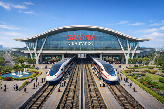 Tuyến đường sắt tốc độ cao Bắc - Nam sẽ có một nhà ga cực "hoành tráng", cách sân bay quốc tế chỉ 2km