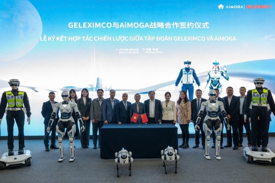 Geleximco của đại gia Vũ Văn Tiền chính thức tham gia lĩnh vực robot