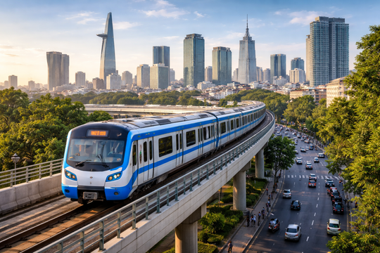 Kết nối sân bay Long Thành, một tuyến metro hiện đại gần 50 km dự kiến khởi công trong năm 2026