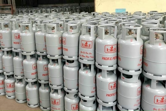 Giá gas tăng lên hơn 600.000 đồng/bình