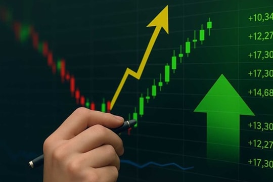 VN-Index vượt 1.800 điểm, dòng tiền tiếp tục xoay quanh nhóm cổ phiếu trụ