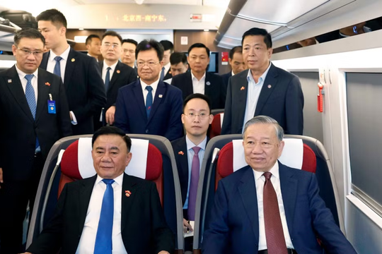 Tổng Bí thư, Chủ tịch nước Tô Lâm tới thăm Nam Ninh (Trung Quốc)