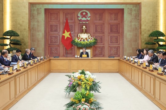 Thủ tướng Lê Minh Hưng làm việc với 52 doanh nghiệp hàng đầu của Hoa Kỳ