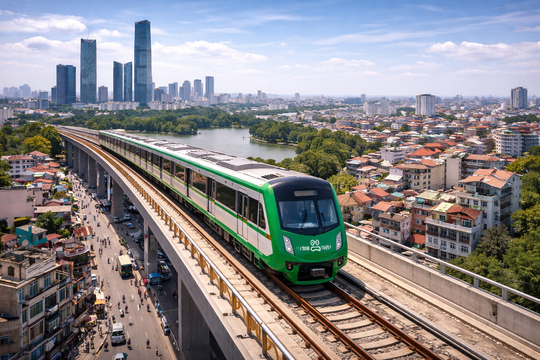 Đường sắt đô thị có thể thay đổi cách Hà Nội tổ chức lại toàn bộ không gian đô thị