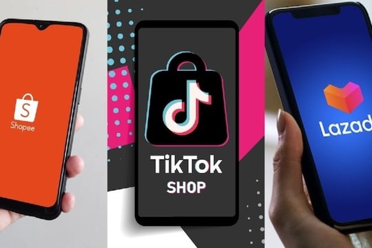 Shopee, TikTok Shop, Lazada chiếm tới 99% thị phần thương mại điện tử khu vực
