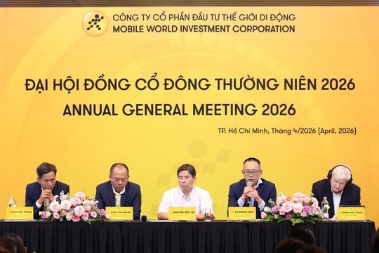 MWG báo lãi quý I tăng mạnh, tiếp tục giữ nguyên kế hoạch kinh doanh năm 2026
