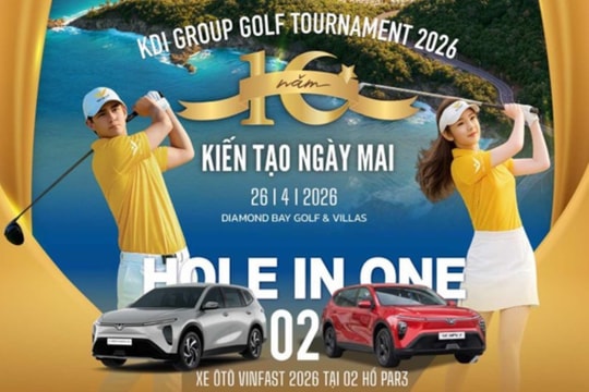 Giải Golf 10 năm KDI Group: Nơi bản lĩnh tiên phong hội tụ