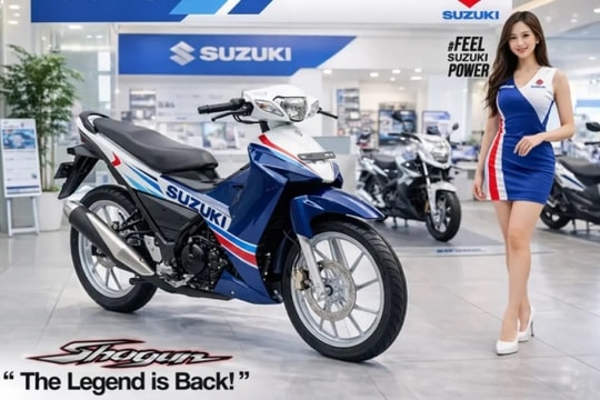 Chiếc xe số "huyền thoại" chuẩn bị trở lại: Trang bị ABS, smartkey, cạnh tranh trực tiếp với xe cùng phân khúc