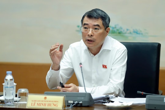 Thủ tướng Lê Minh Hưng đề nghị các đại biểu Quốc hội ủng hộ nâng ngưỡng chịu thuế với hộ kinh doanh