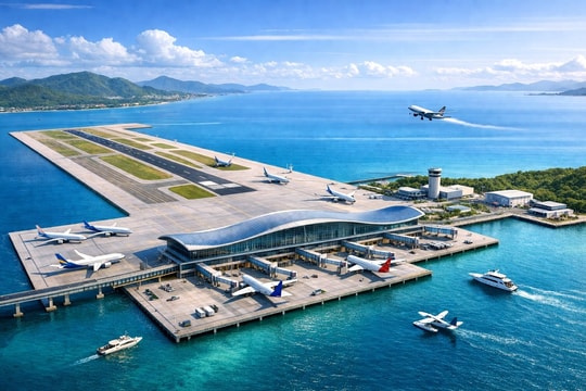 Việt Nam sắp có sân bay đầu tiên xây trên mặt biển