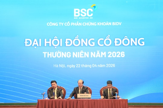 ĐHĐCĐ Chứng khoán BIDV (BSC): Mục tiêu lợi nhuận 700 tỷ đồng năm 2026, tăng tốc chiến lược số hóa và nâng quy mô vốn lên 11.000 tỷ đồng