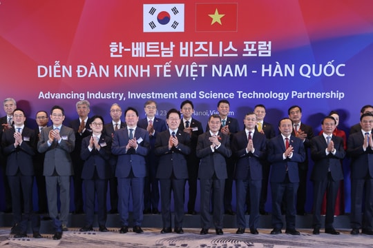 Thủ tướng Lê Minh Hưng: Nâng hợp tác Việt Nam -Hàn Quốc từ đối tác kinh tế-đầu tư sang đối tác cùng kiến tạo tương lai