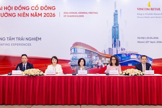 ĐHĐCĐ Vincom Retail: Giá thuê thấp hơn 40–60%, khách quốc tế đẩy mạnh mở rộng tại Việt Nam
