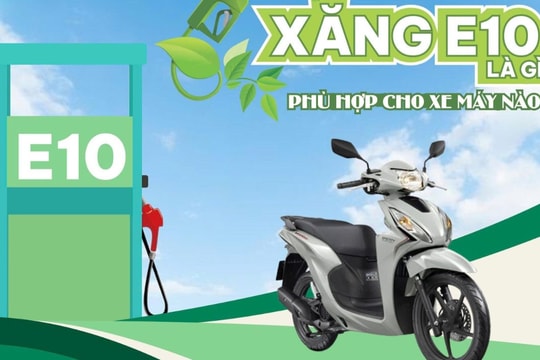 Xăng E10 và A95: Loại nào phù hợp hơn cho xe tay ga?