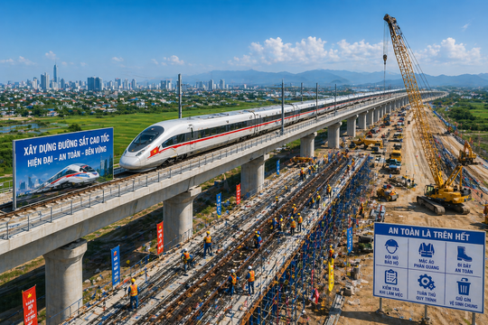 Đẩy nhanh tiến độ dự án đường sắt cao tốc Bắc - Nam